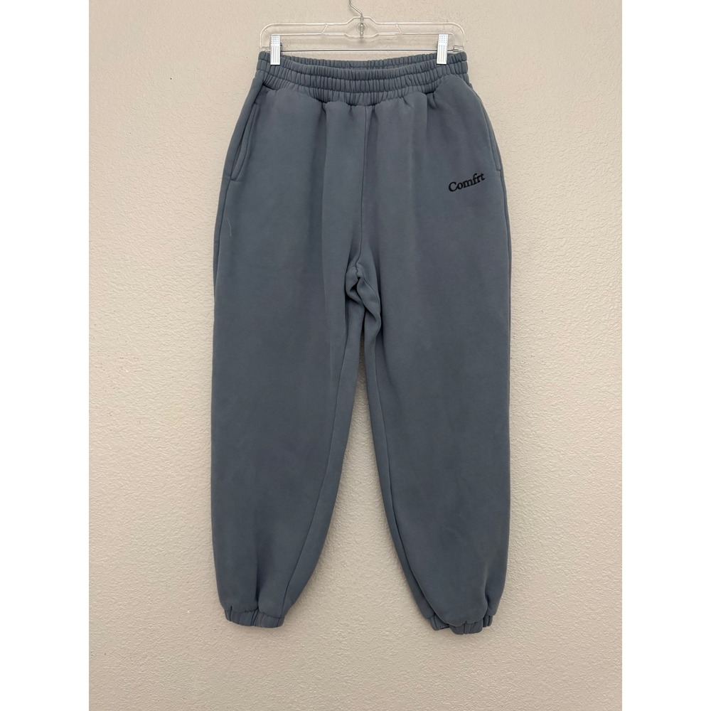 Comfrt Jogger Sweatpants Blue Size Large Unisex